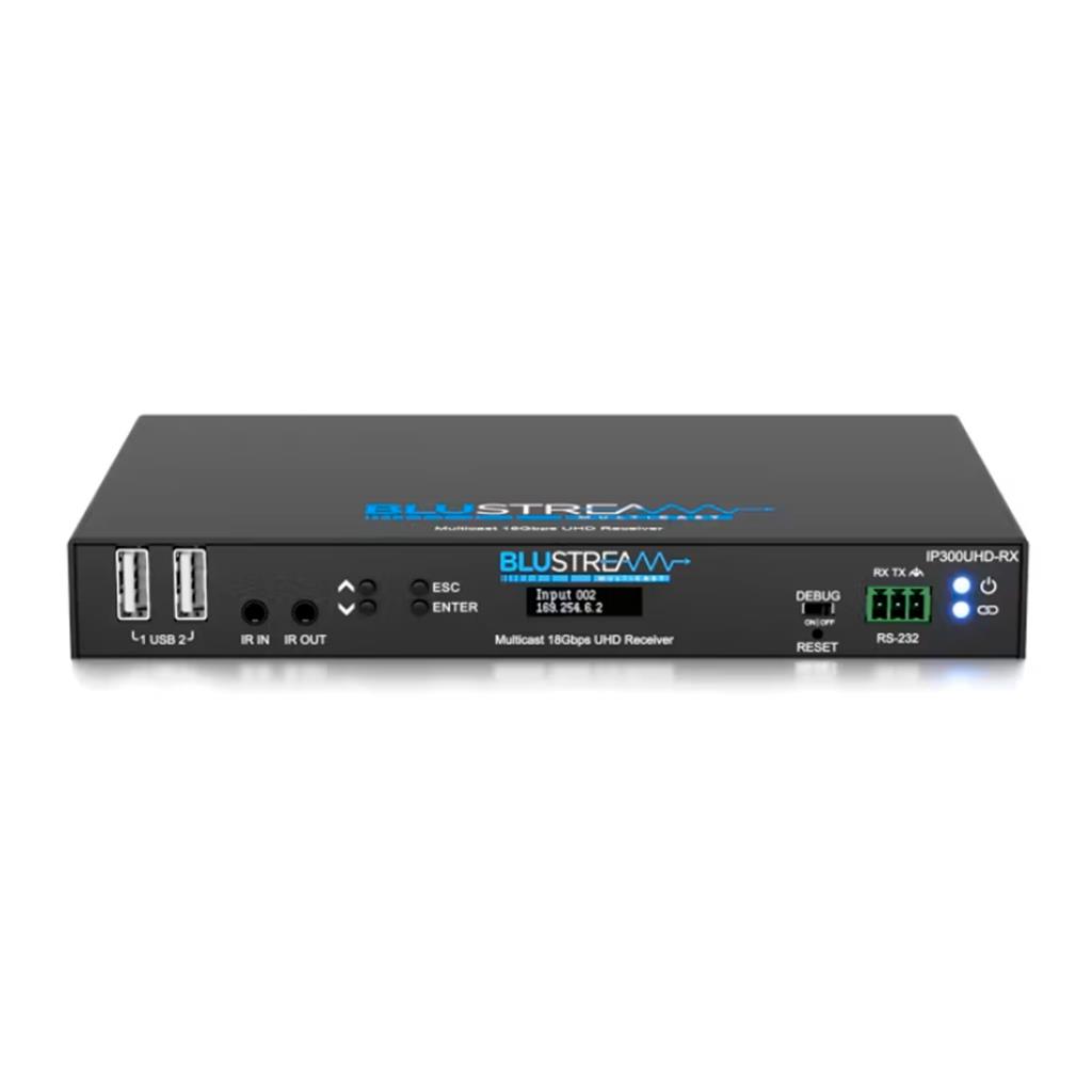 RECEPTOR AV/IP 4K UHD MULTICAST  BLUESTREAM