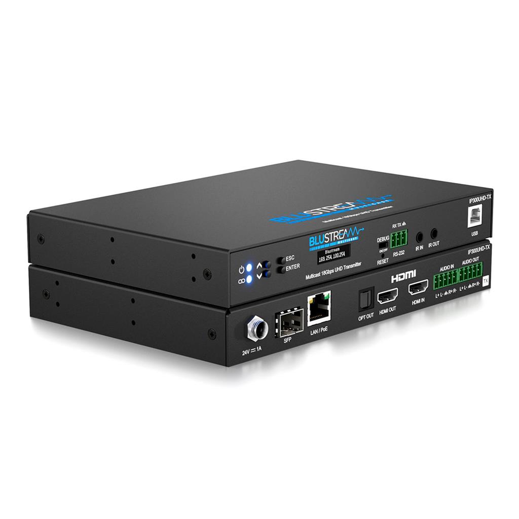 TRANSMISOR AV/IP 4K UHD MULTICAST  BLUESTREAM