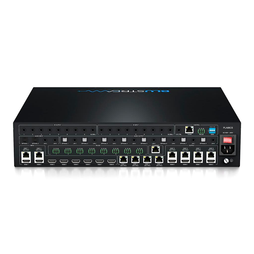 SWITCHER MATRICIAL 4K 8F/8Z HDBT C/AUDIO BLUESTREAM