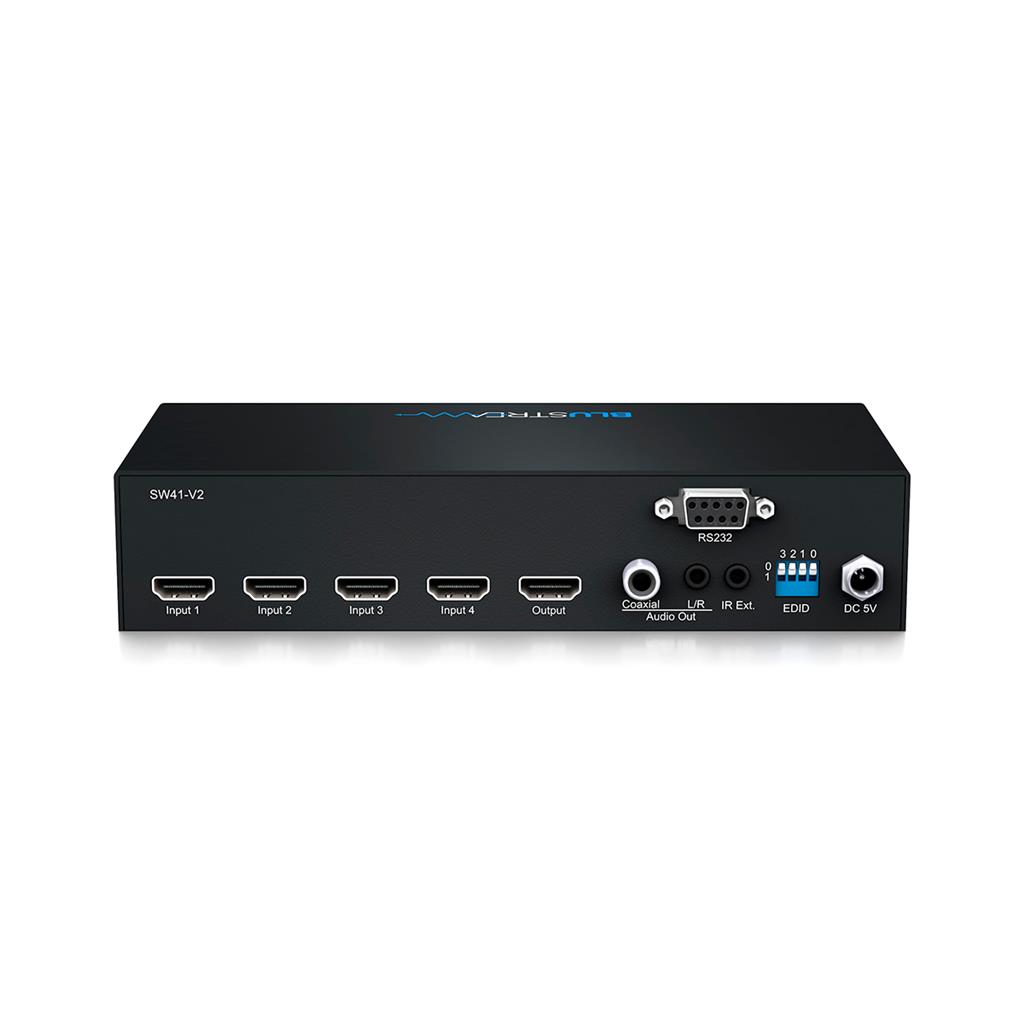 SWITCHER VIDEO HDMI 4 A 1 C/AUDIO INDEP UHD/4K HDCP2.2 BLUESTREAM