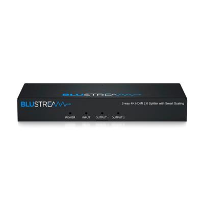 AMPLIF DISTRIBUIDOR 1 A 2 HDMI 4K ESCALADOR C/AUDIO DIGITAL BLUESTREAM